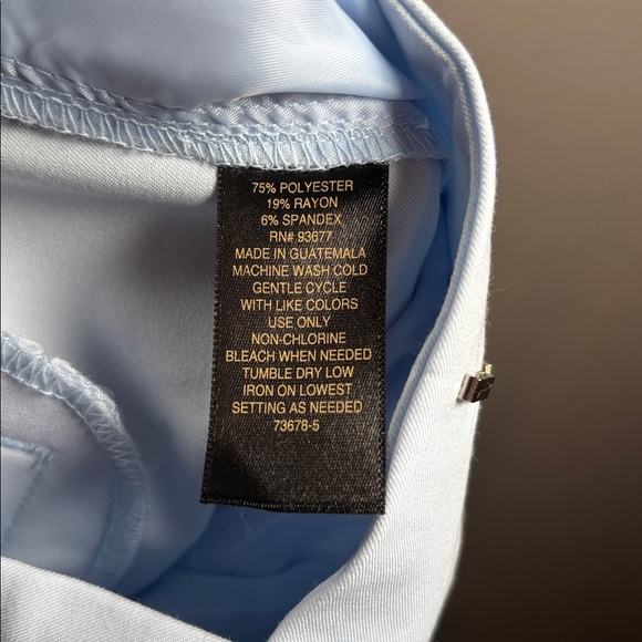 Worthington dress pants womens slim ankle sits on the lower waist blue - Picture 13 of 15